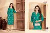 Sweety Vol 1 By Aanchi Fancy Two Tone Straight Cut Wholesale Kurtis In India